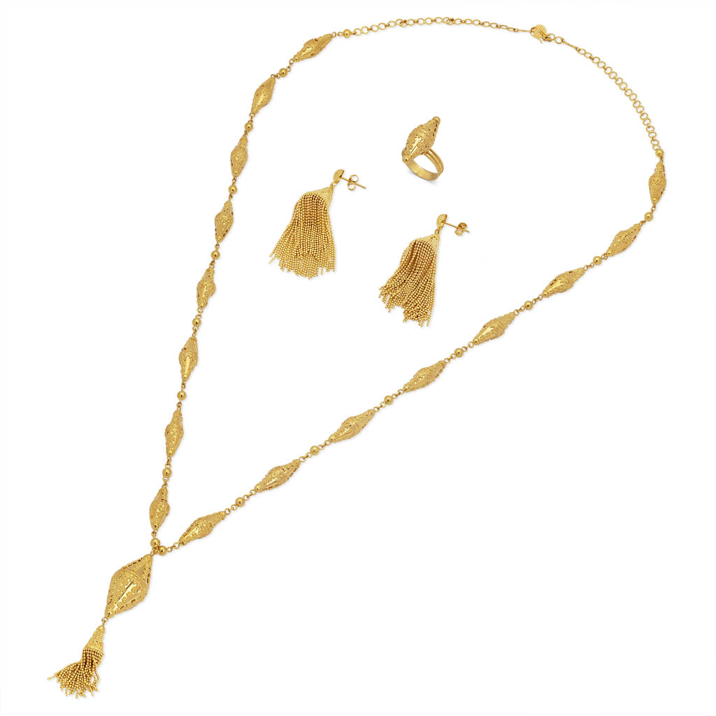 21K Mazoon Gold Set