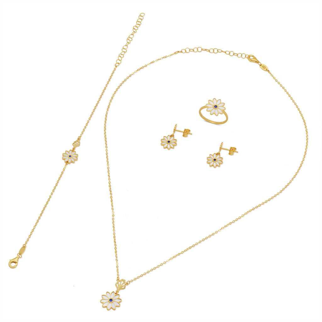 21K Sawsan Gold Set from Summer Garden Collection