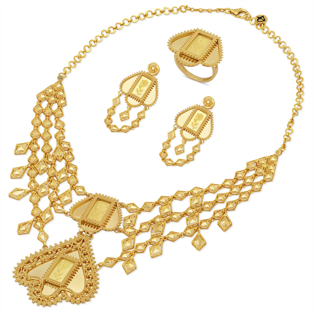 21K Wardah Gold Set