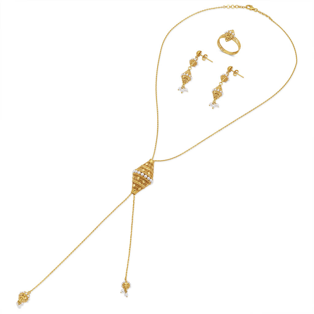 21K Nuwair Gold Set
