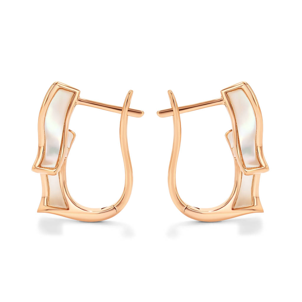 18K Golden Shell Earrings