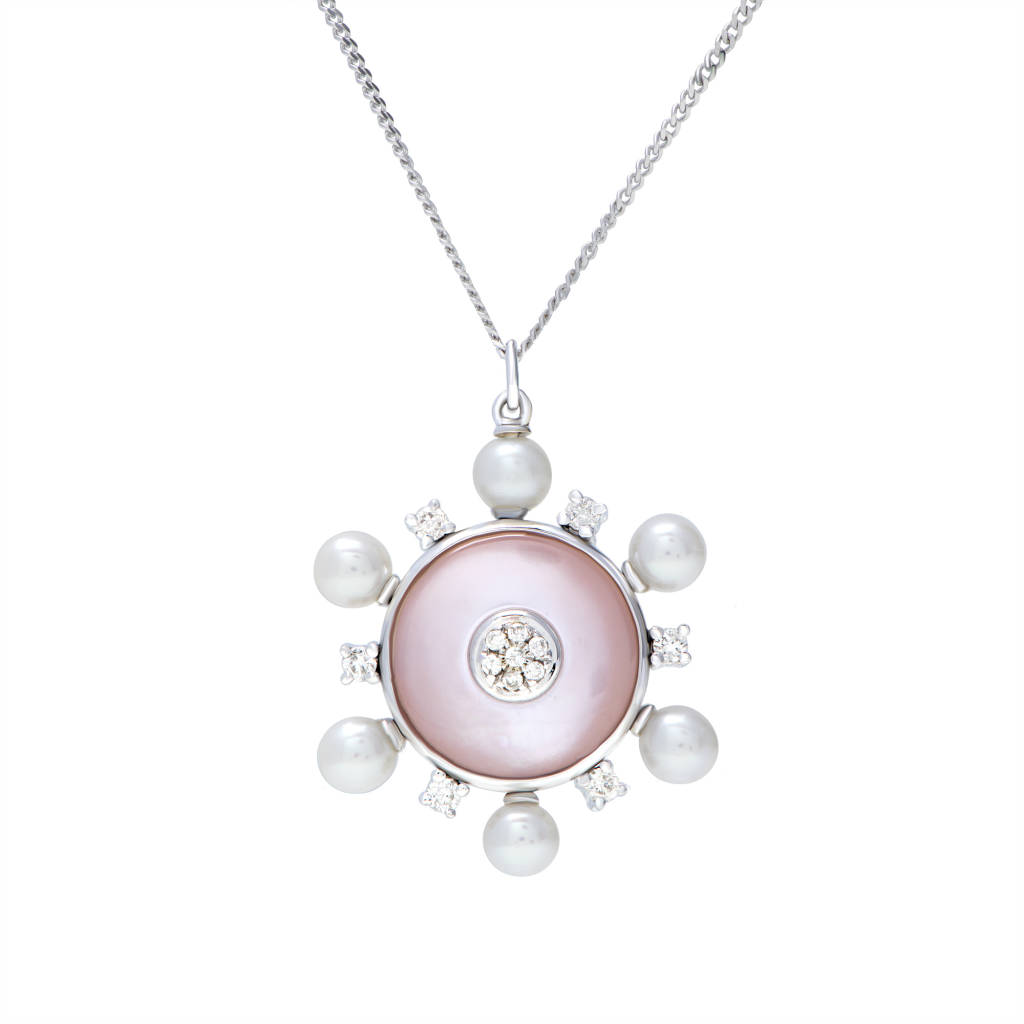 0.09CT Klaz Diamond Necklace