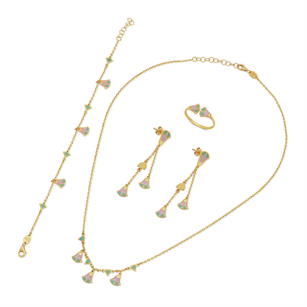 21K Sunlit Gold Set