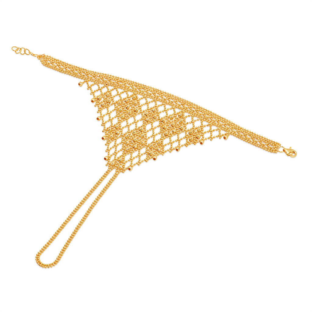 21K Golnara Gold Hand Chain
