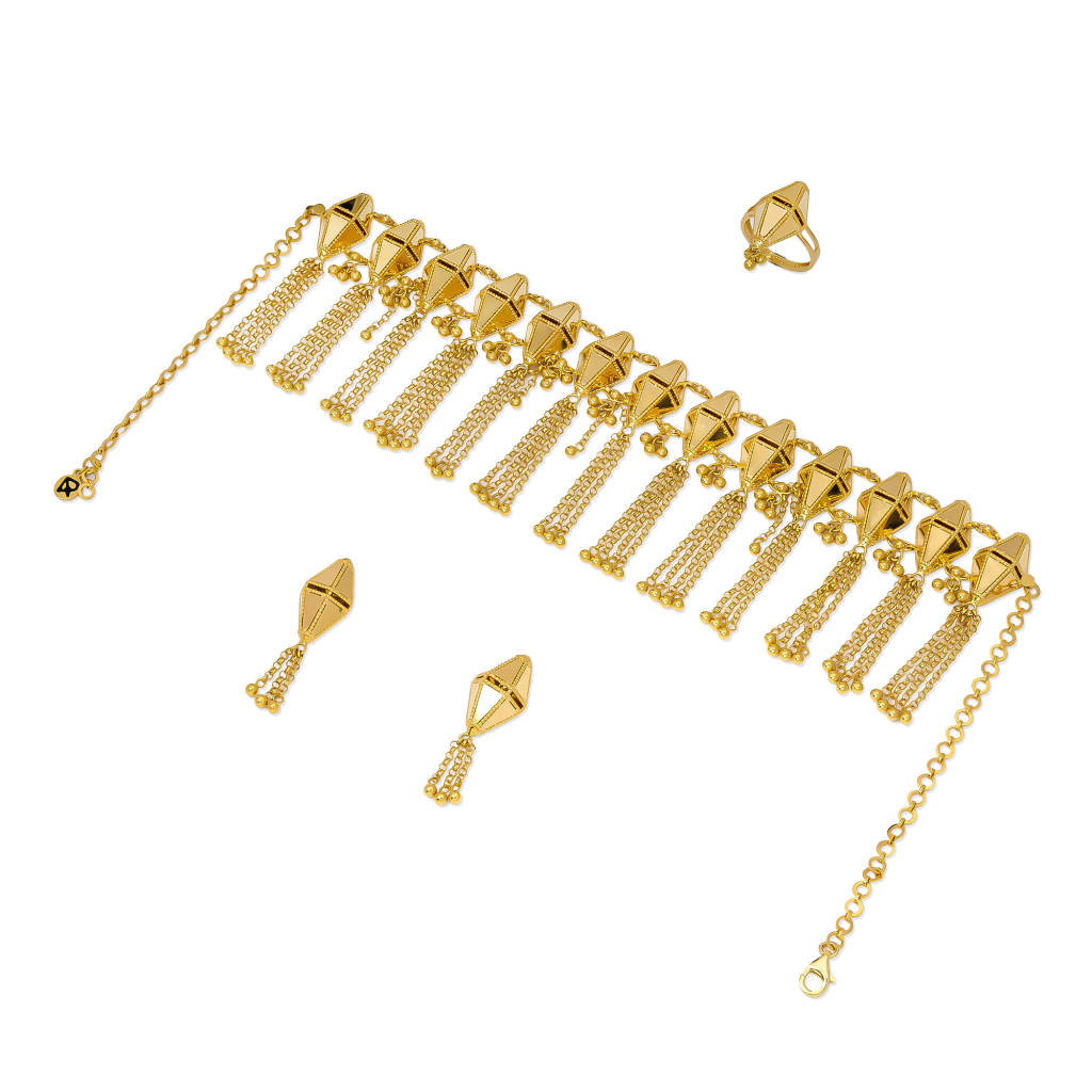 21K Nana Gold Set | Maraya Collection