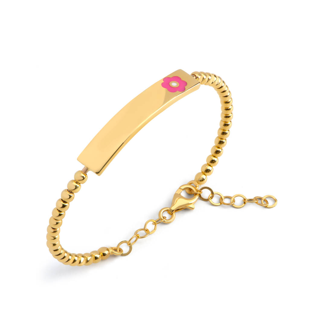 21K Blomy Kids Gold Bracelet