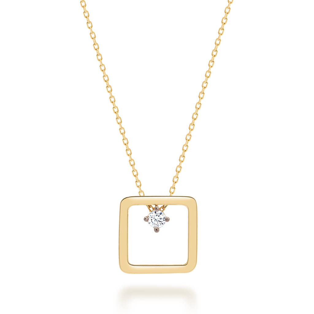 21K Gleam Gold Necklace
