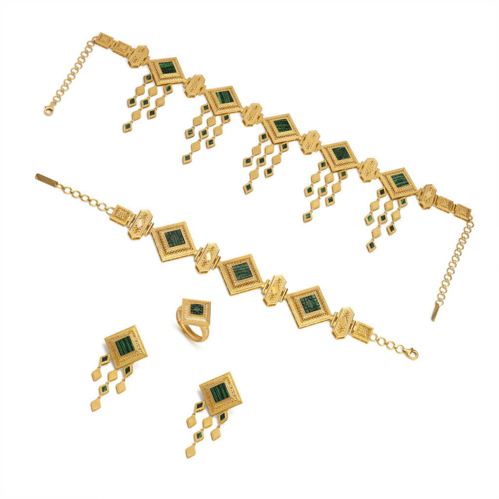 21K Al-Thoraya Gold Set