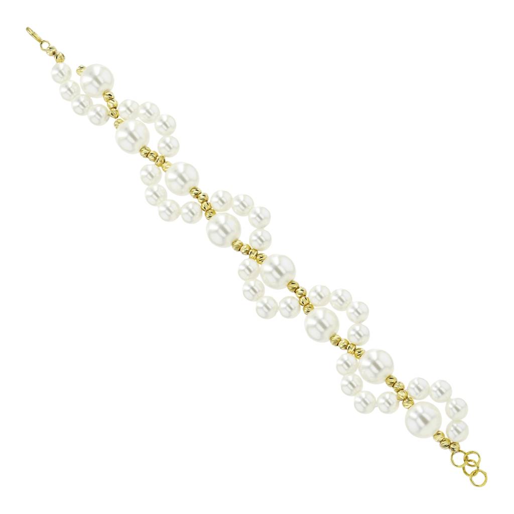 18K Pearl Bracelet