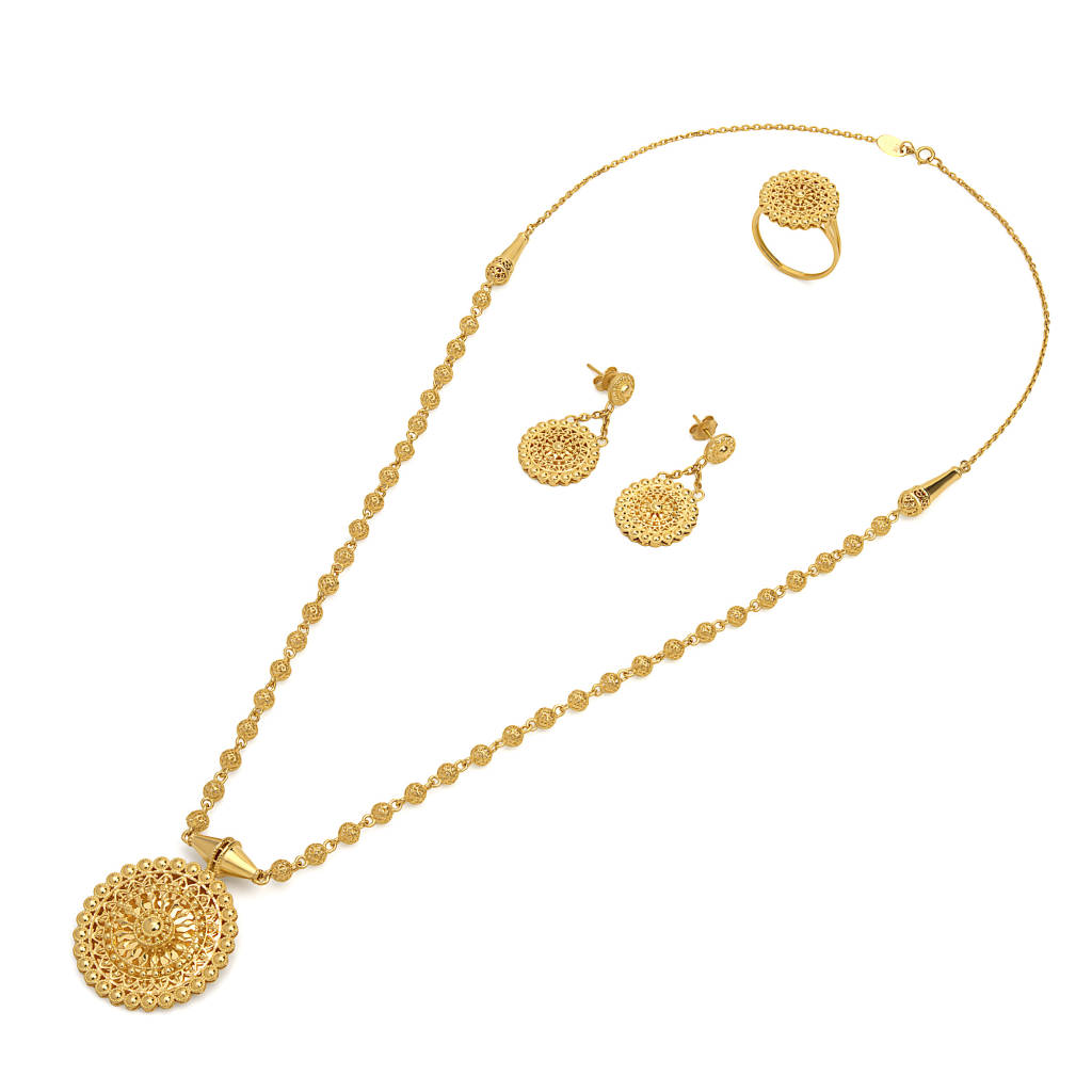21K Tawazun Gold Set