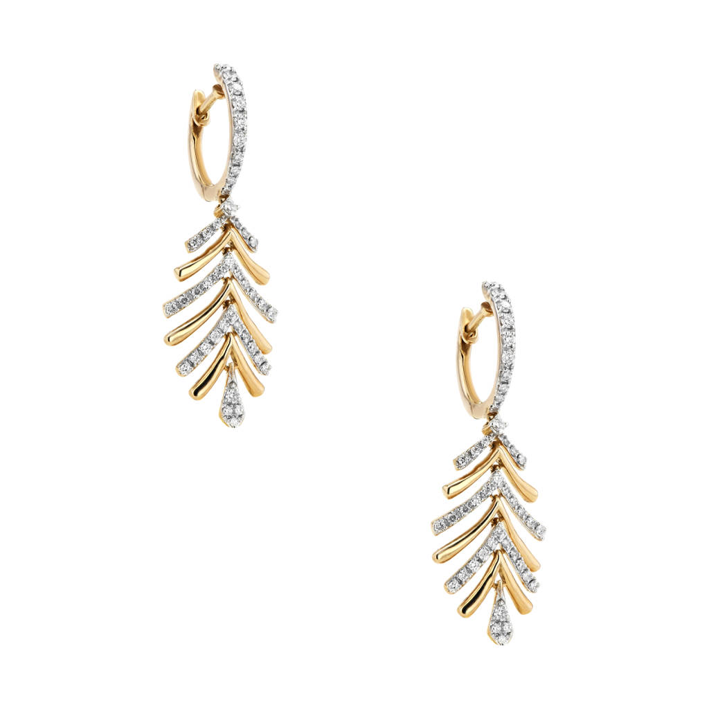 0.54CT Diamond Earring