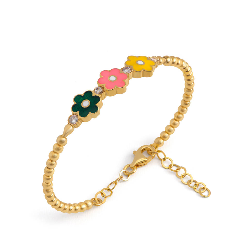 21K Fiorena Kids Gold Bracelet