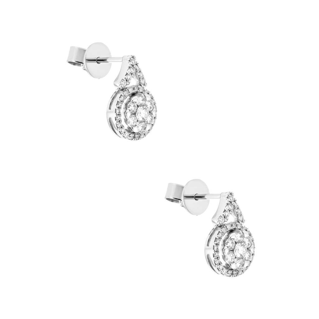 0.63CT Diamond Earring