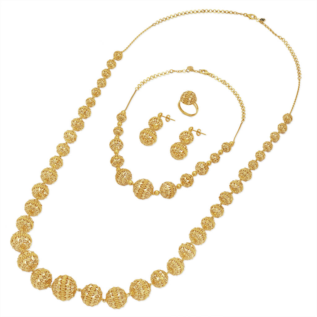 21K Jawza Gold Set from Thoraya Collection