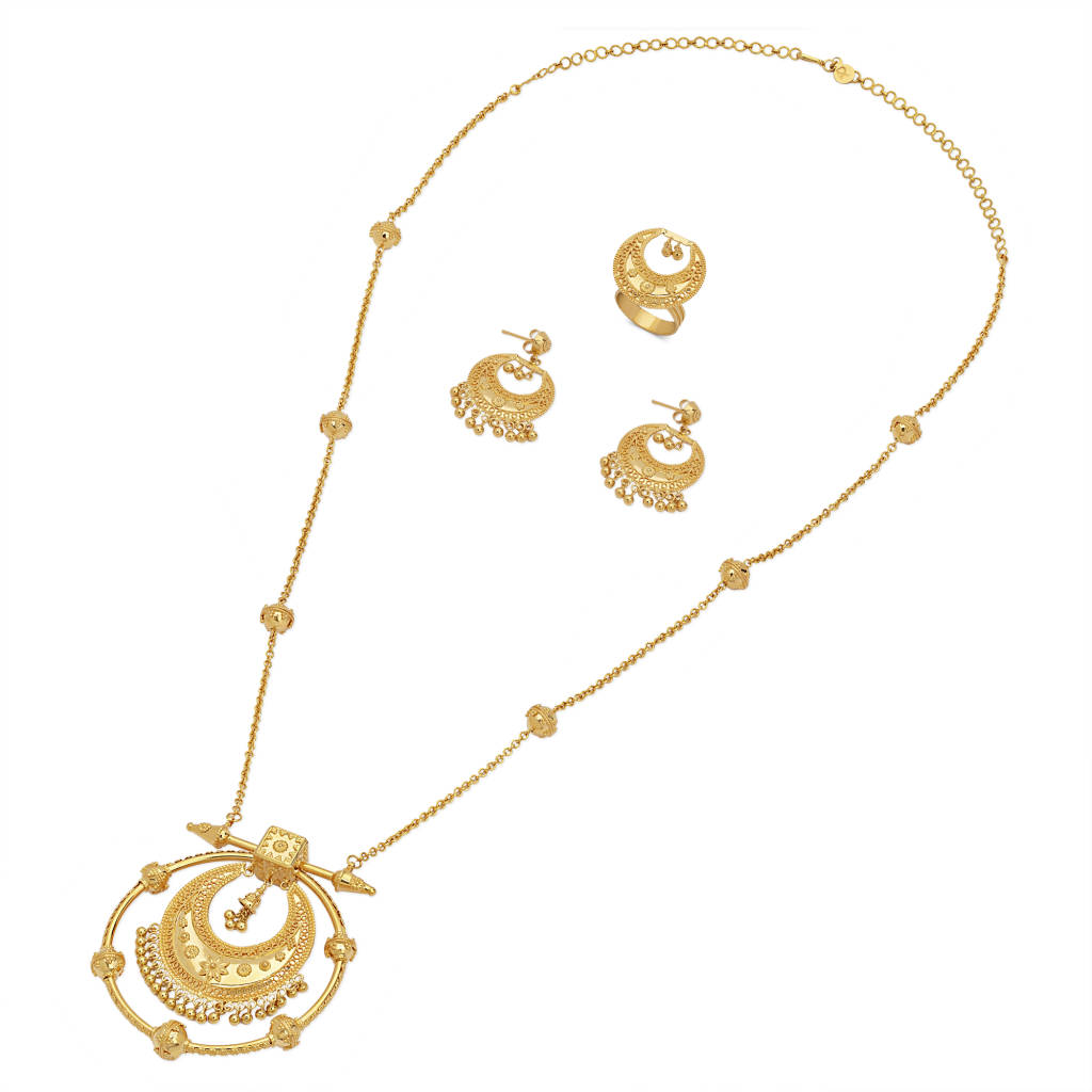 21K Shiaraa Gold Set