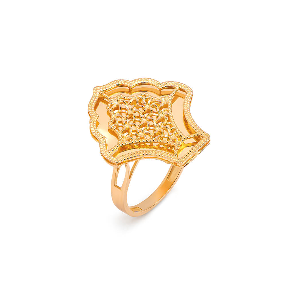 21K Amzelo Gold Ring