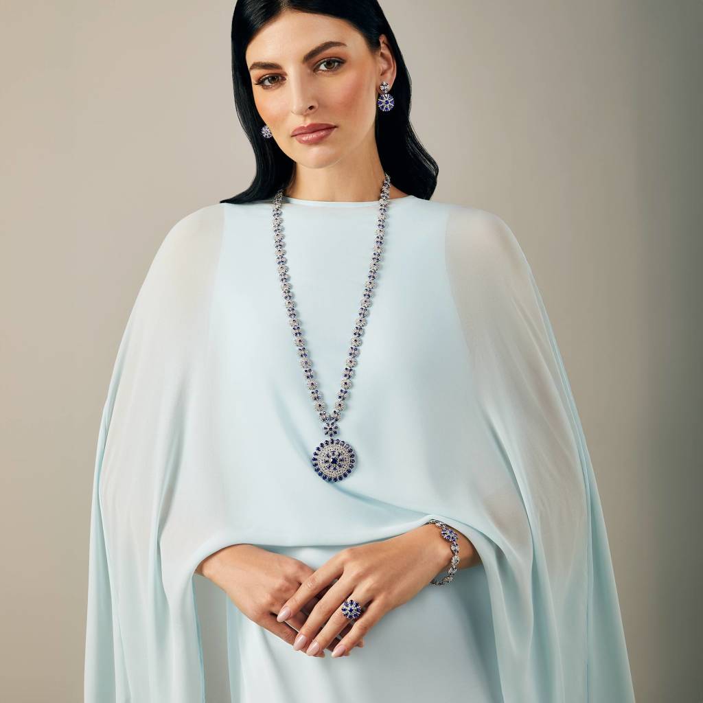 18K Maevor White Gold Gem Set