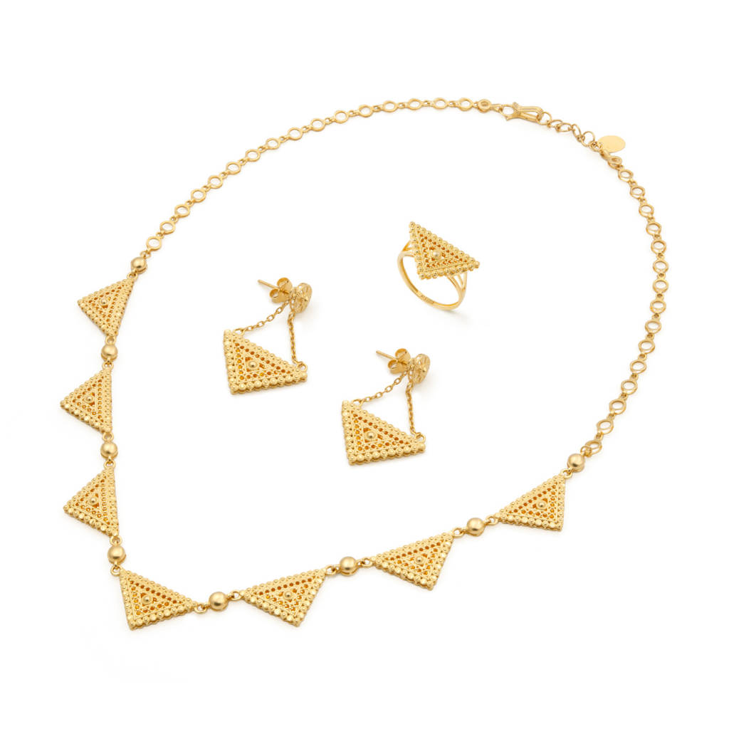 21K Grandeur Gold Set