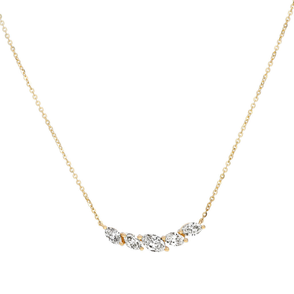 0.88CT Cropt Diamond Necklace