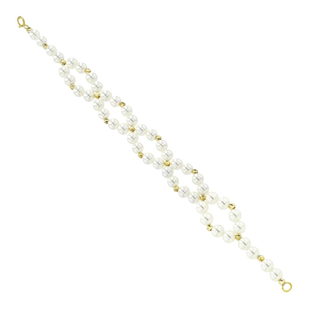 18K Pearl Bracelet