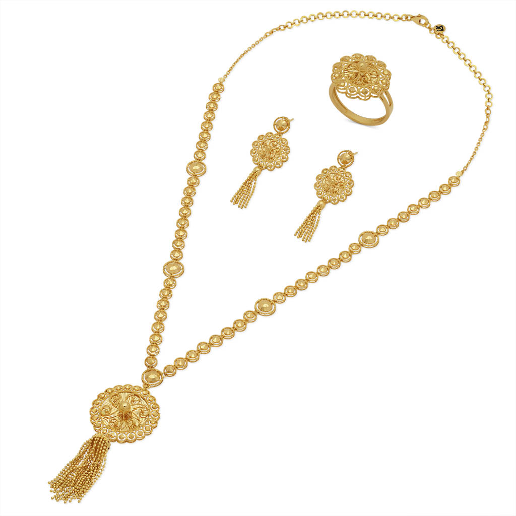 21K Jouna Gold Set from Shamsa Collection