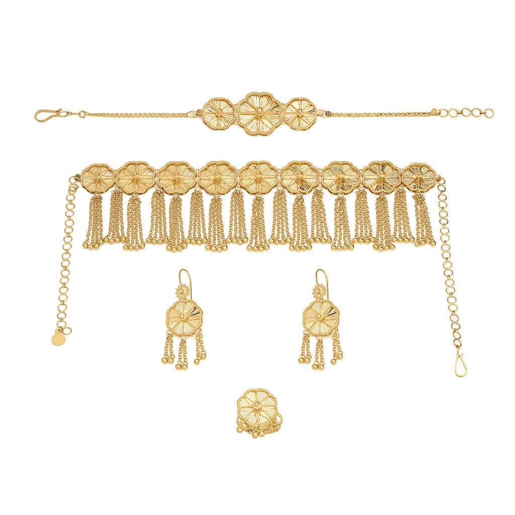 21K Maleika Traditional Gold Set