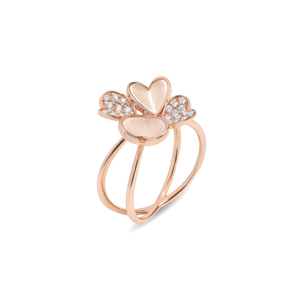 0.17CT Bloomette Diamond Ring