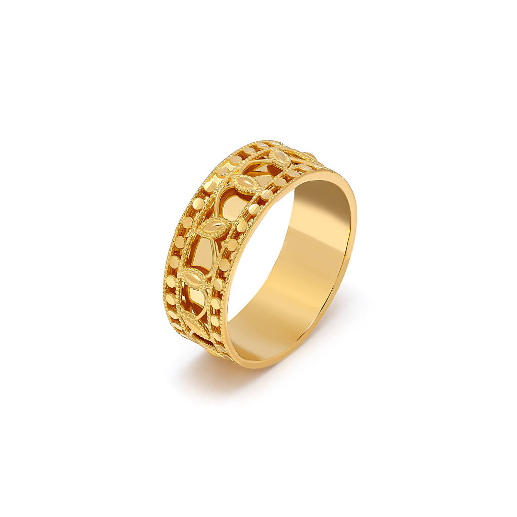 21K Nayvar Gold Ring