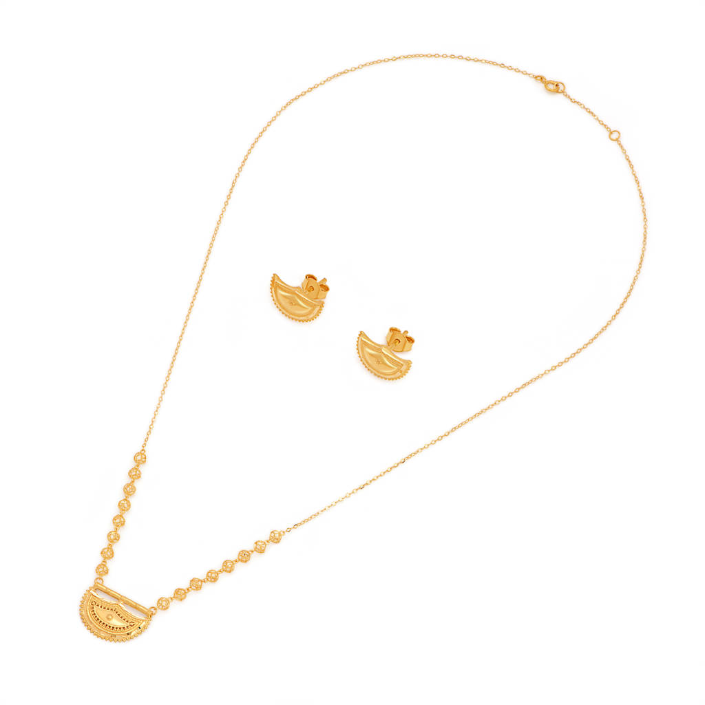 21K Burgdi Gold Set
