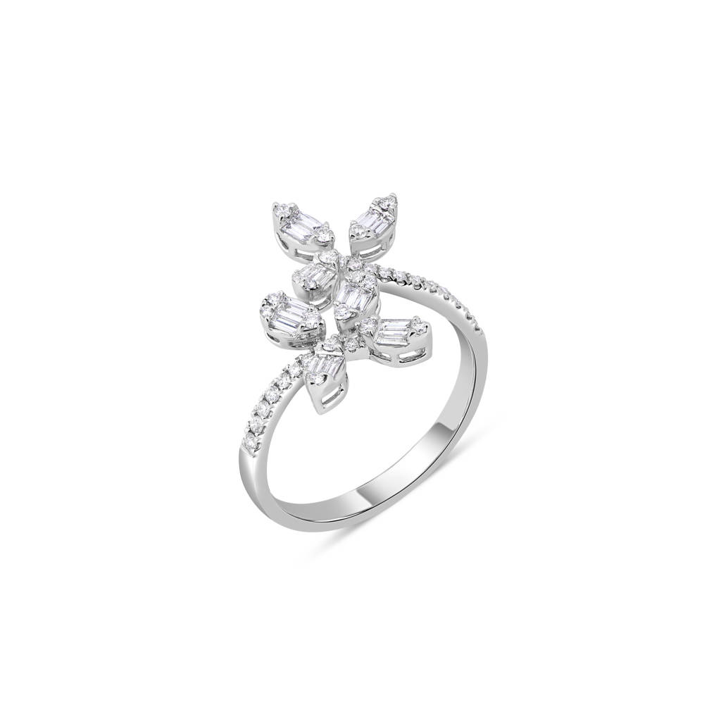 0.47CT Burein Diamond Ring