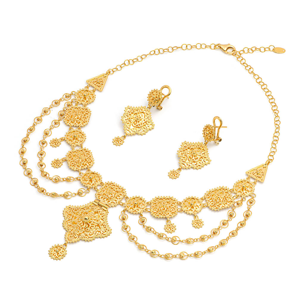 21K Zamani Traditional Gold Set