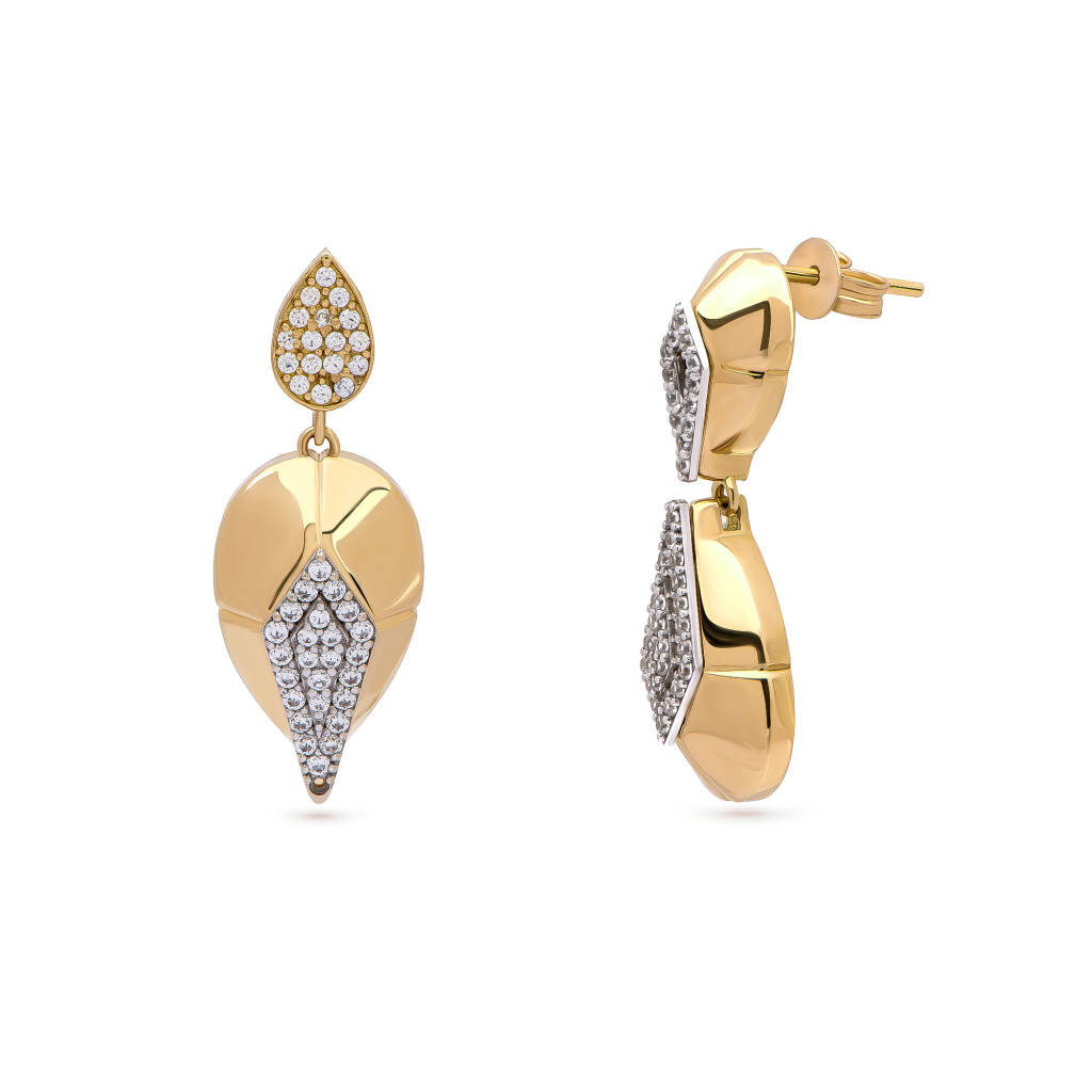 18K Gouli Gold Earrings