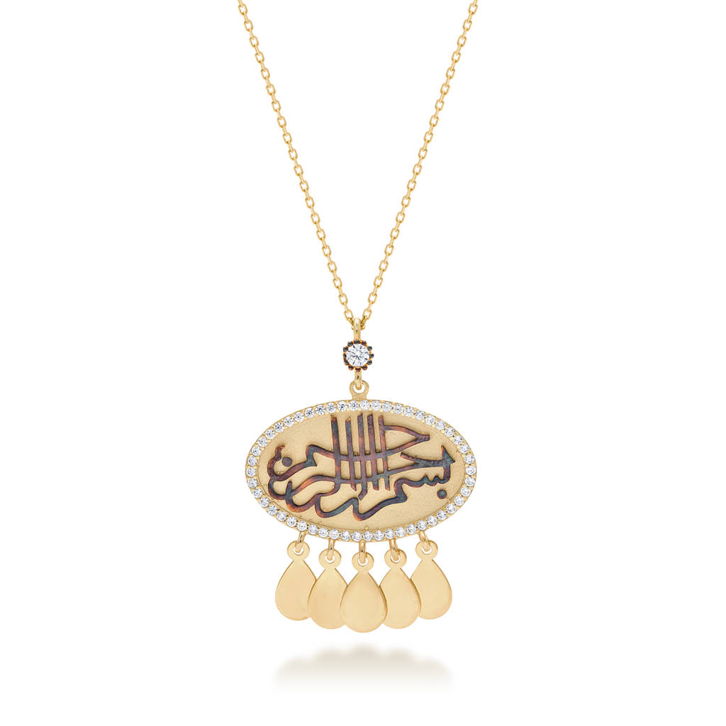 21K Rahma Traditional Gold Necklace