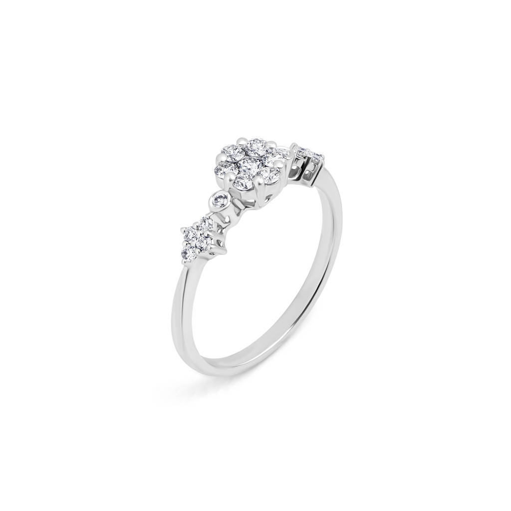 0.32CT Burein Diamond Ring