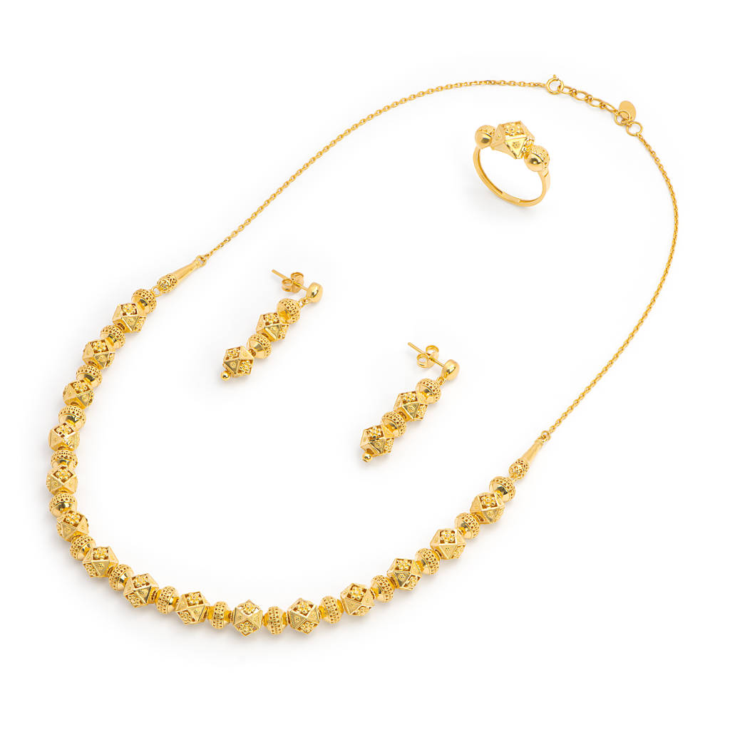 21K Lamsat Traditional Gold Set