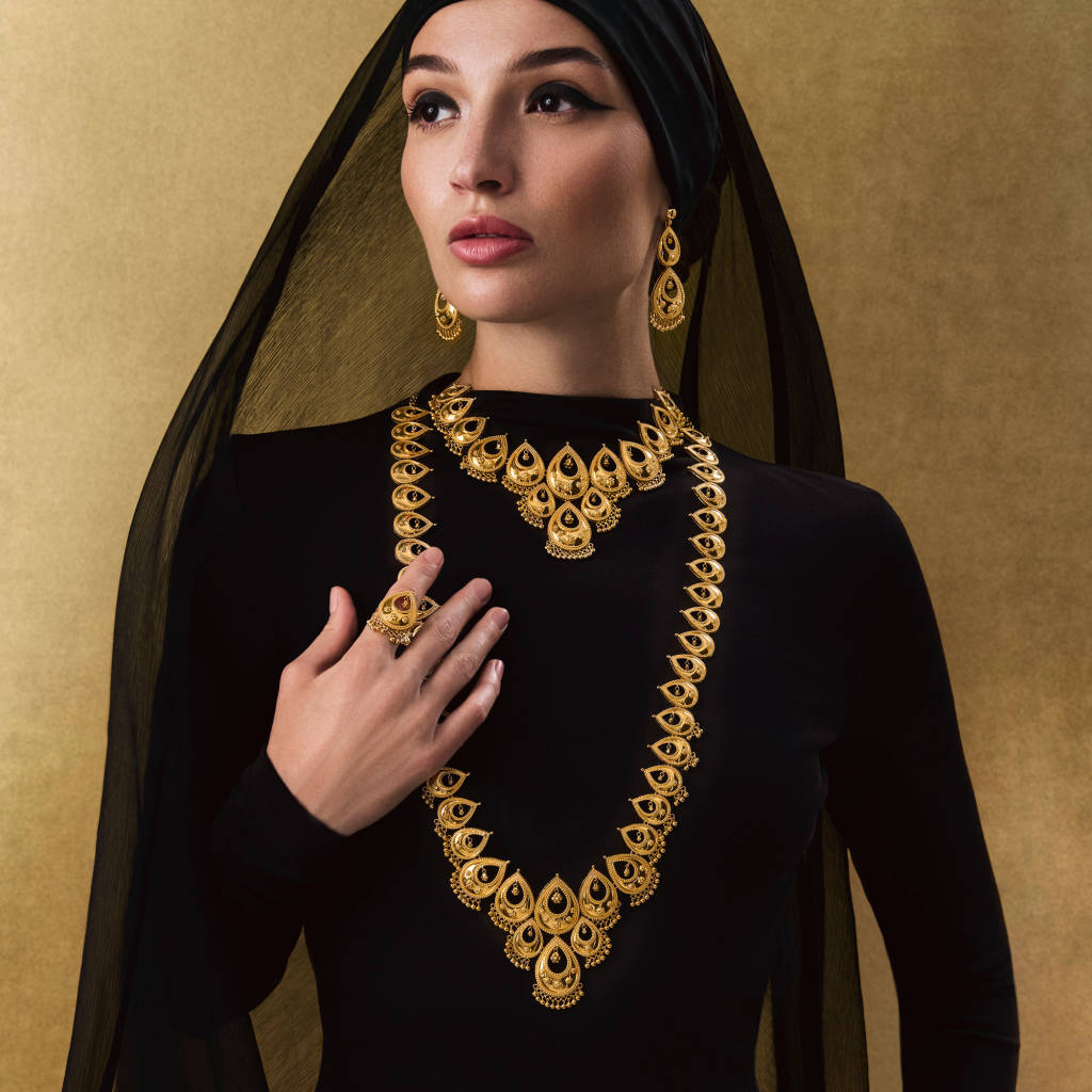 21K Ruaa Gold Set