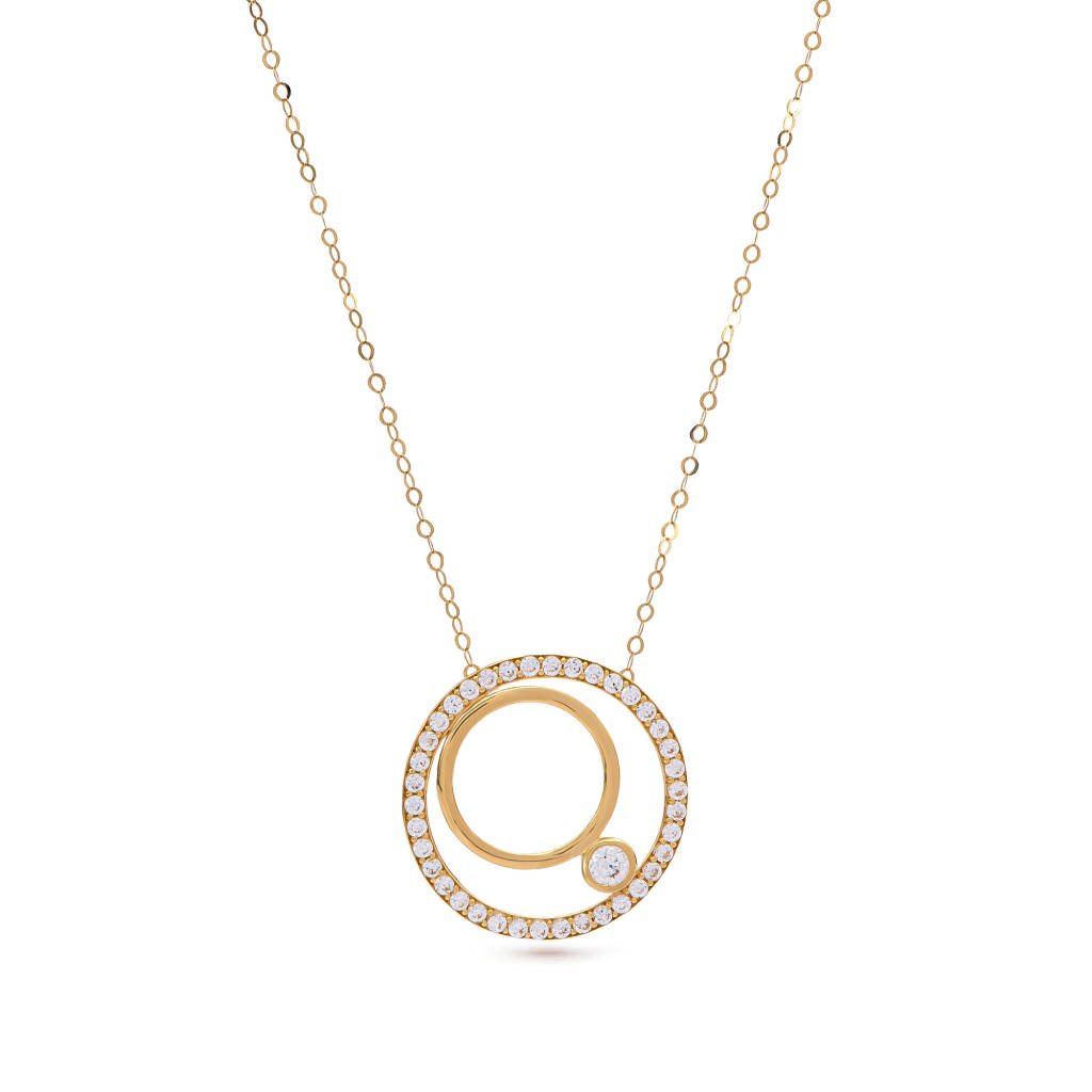 18K Helm Gold Necklace