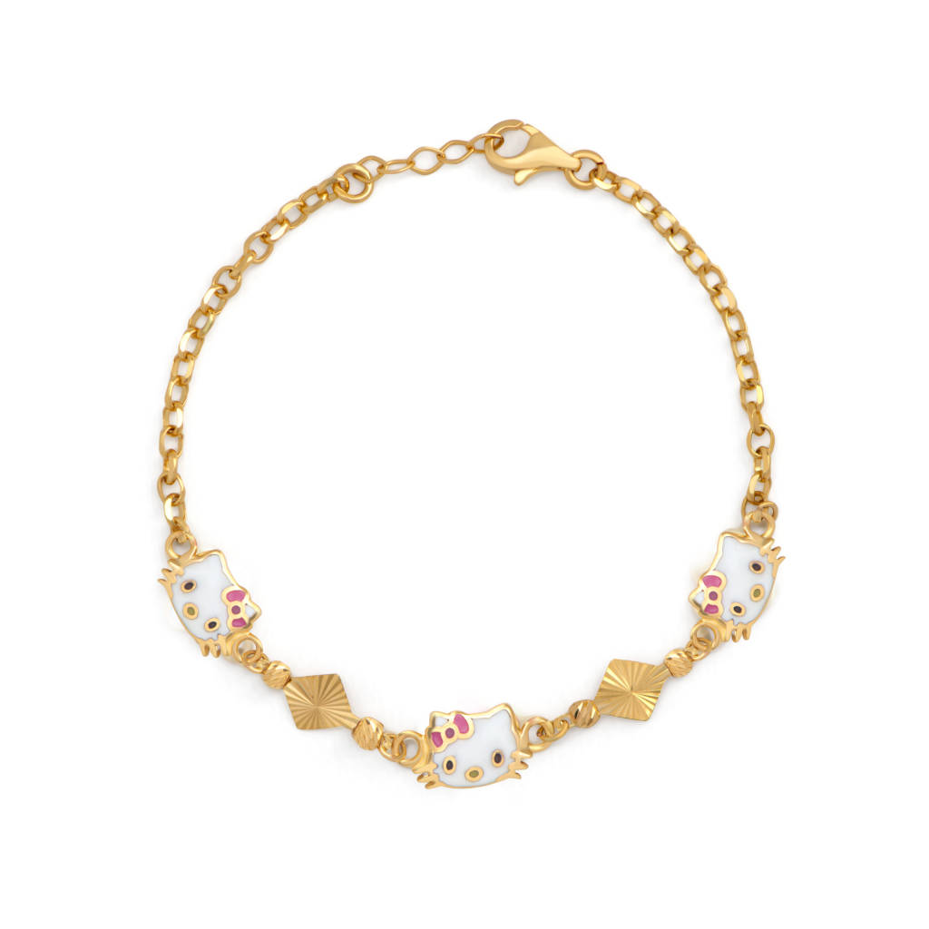 21K Pelouda Kids Gold Bracelet