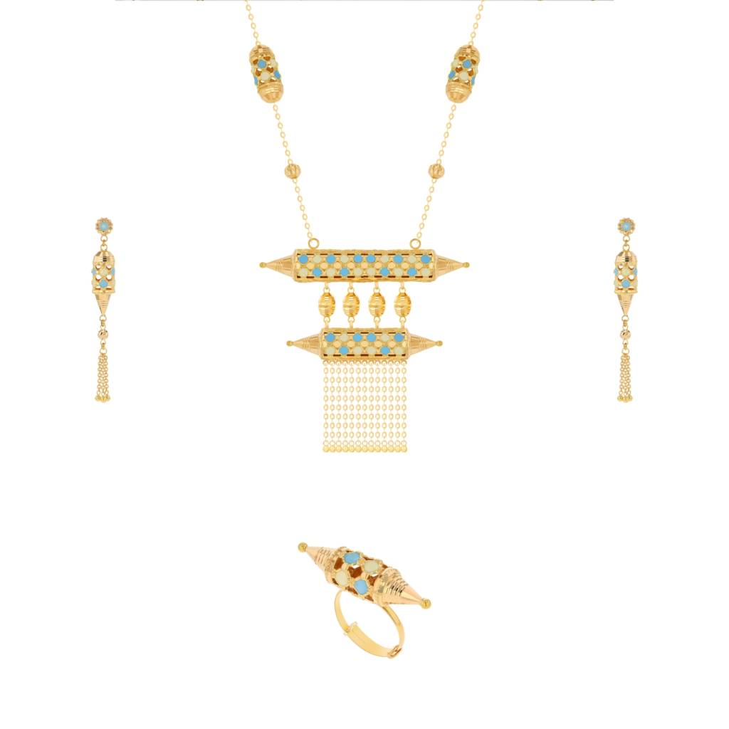 21K Traditional Gold Set