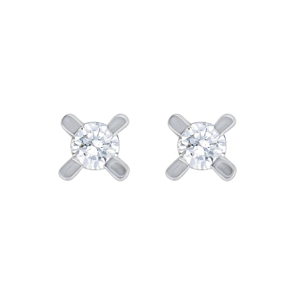 0.12CT Diamond Earring