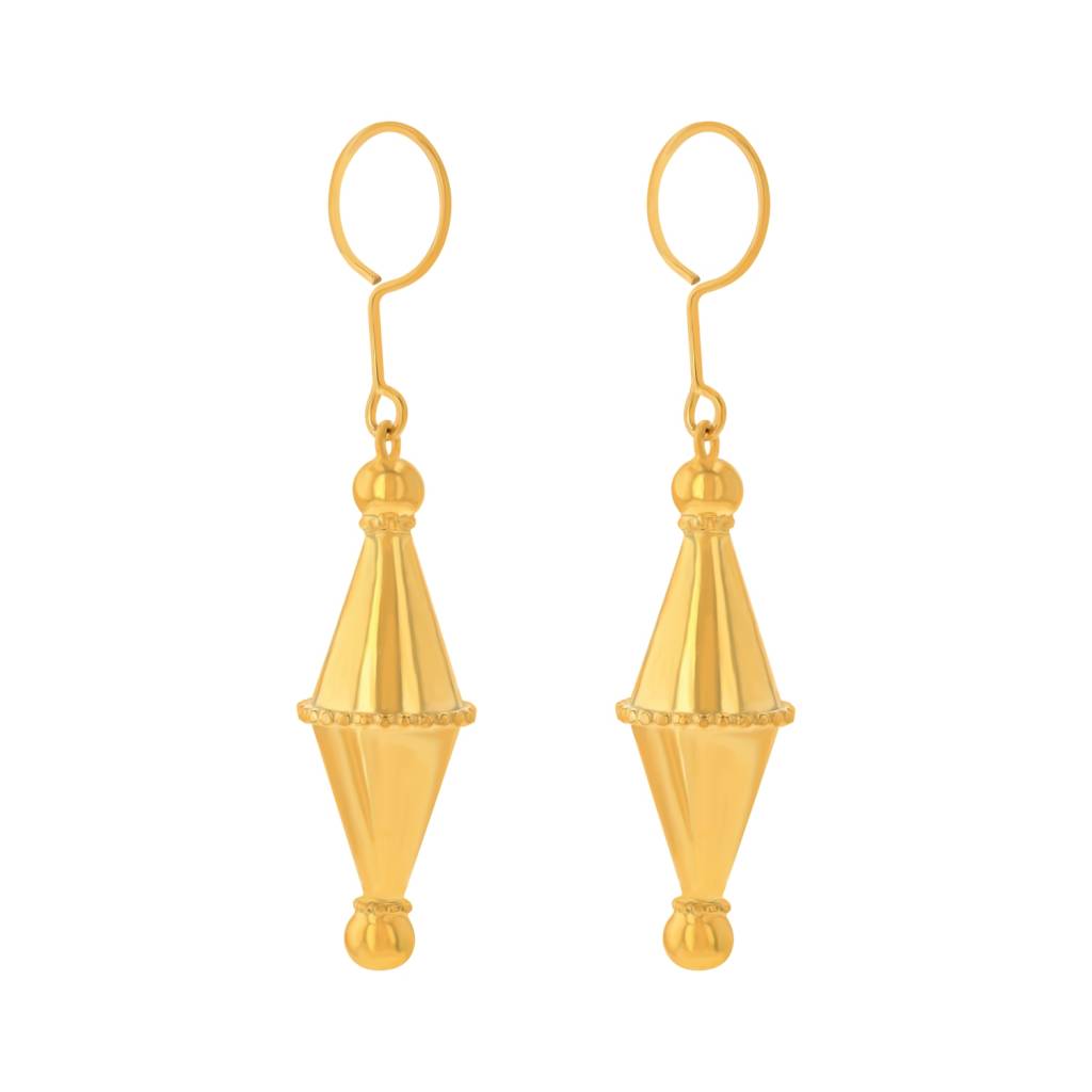 21K Traditional Gold Earring