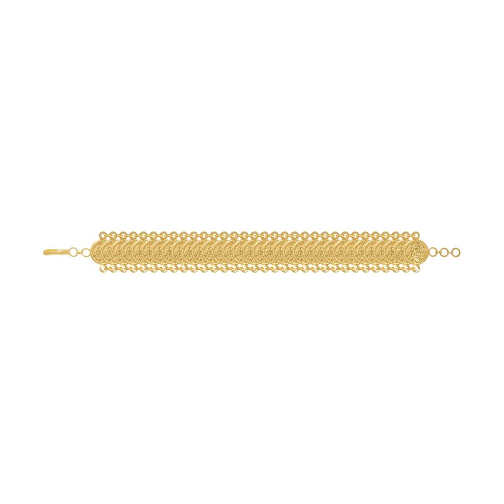 21K Traditional Gold Bracelet