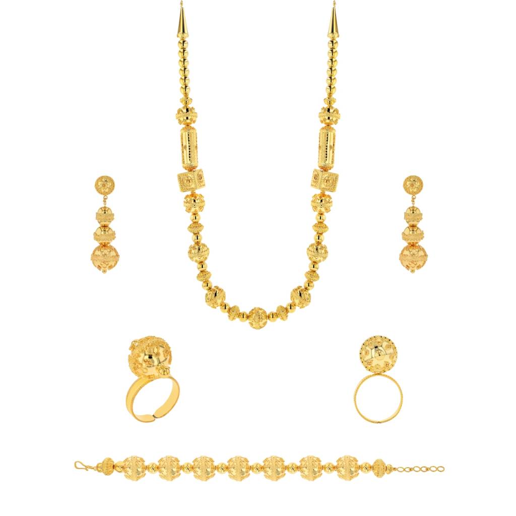 21K Traditional Gold Set