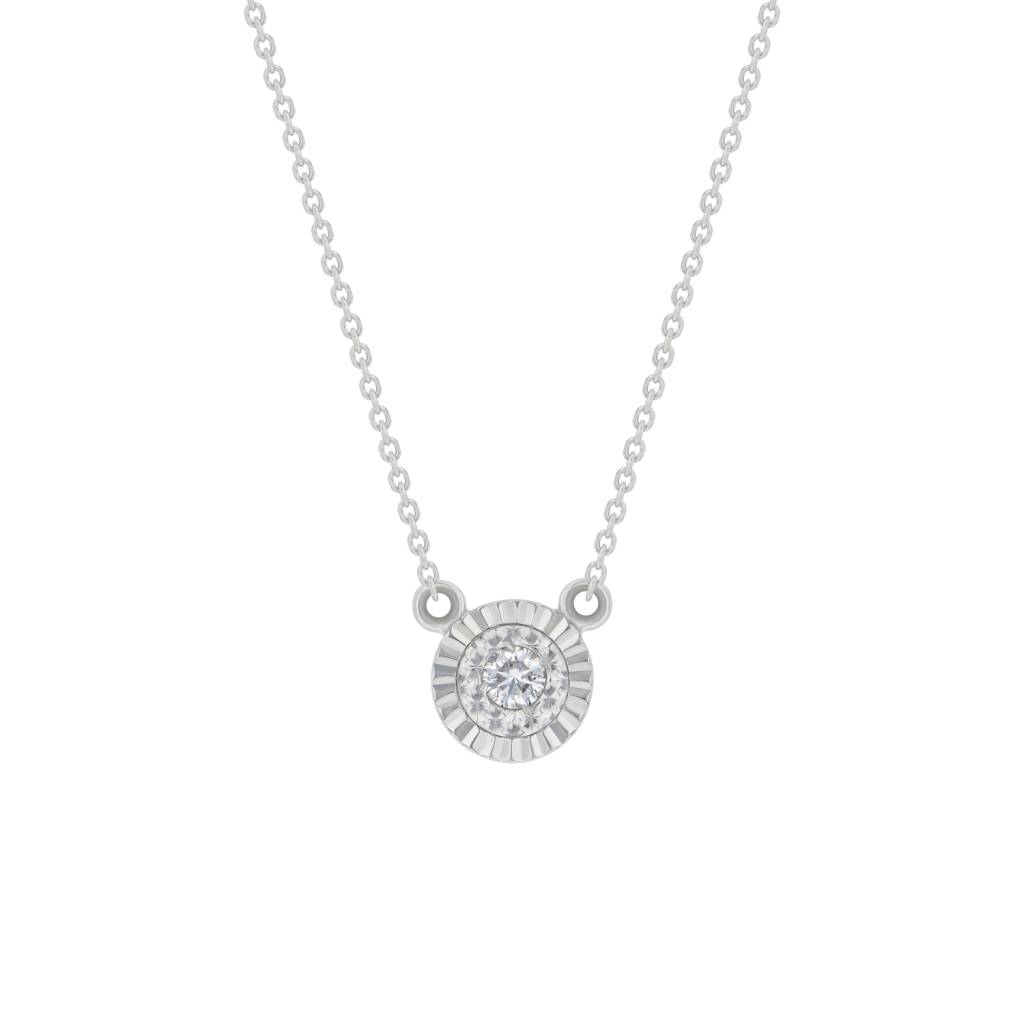 0.07CT Diamond Necklace