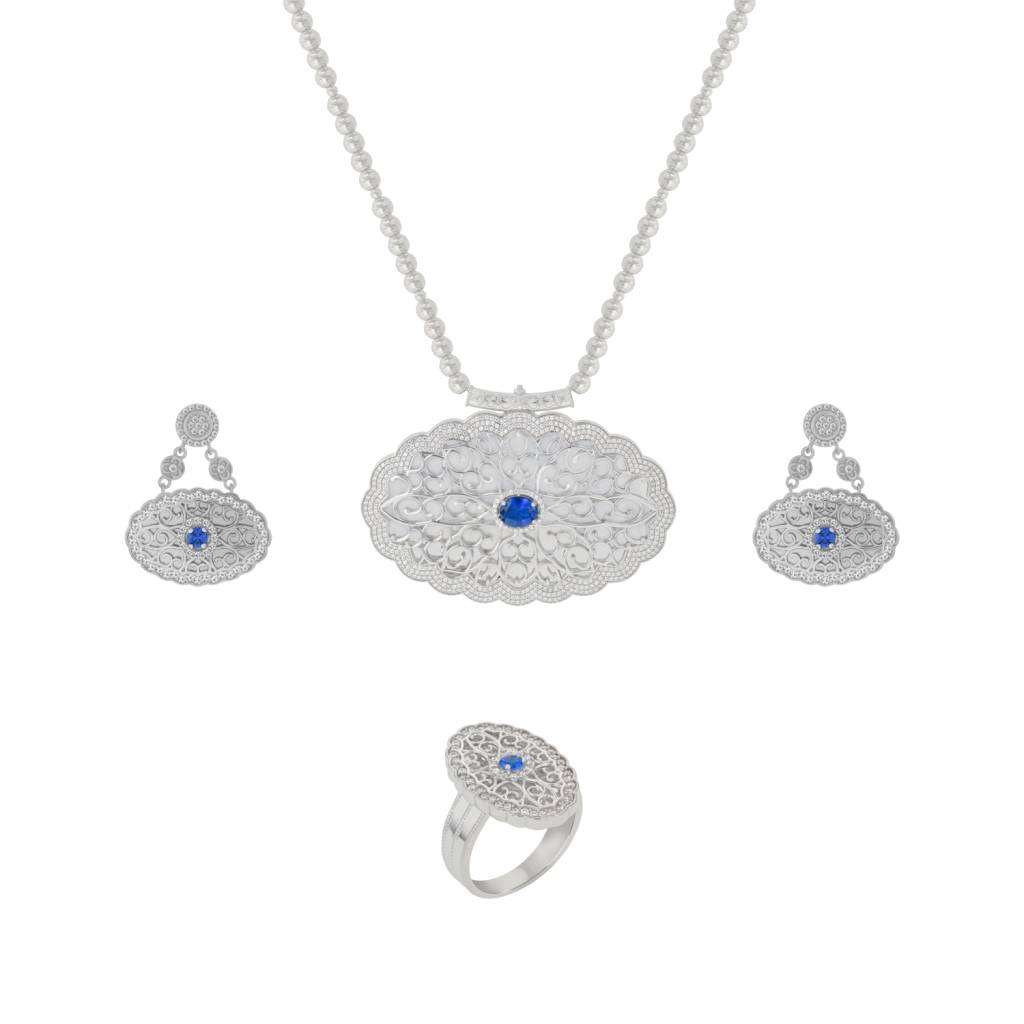 21K Traditional Gold Set