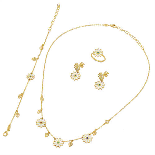 21K Khamila Gold Set from Summer Garden Collection