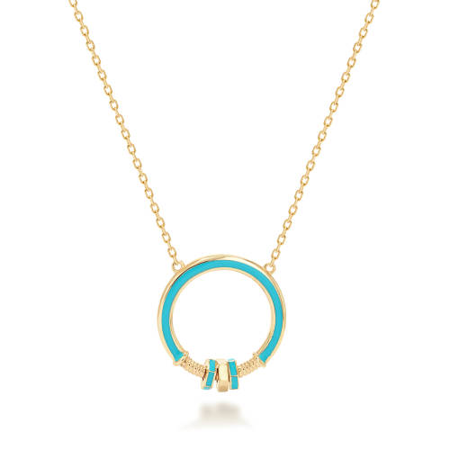 21K Journey Gold Necklace