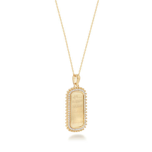 21K Piety Traditional Gold Necklace