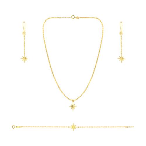 21K Stardust Gold Set