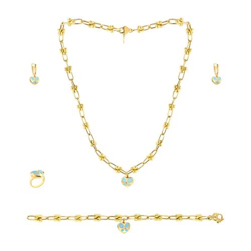 Lowe Magnet 21K Gold Set